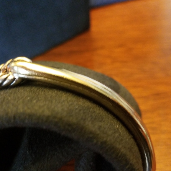 SOLD@! David Yurman18k 750/Gold & Sterling Silv - Picture 6 of 12